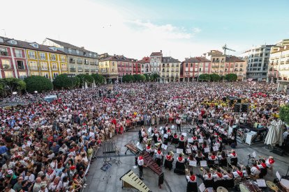 Imagen del inicio de las fiestas mayores de Burgos.