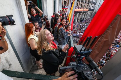 Imagen del inicio de las fiestas mayores de Burgos.