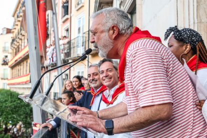 Imagen del inicio de las fiestas mayores de Burgos.