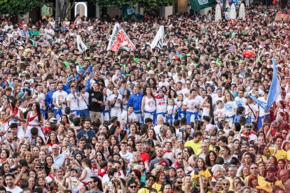 Imagen del inicio de las fiestas mayores de Burgos.