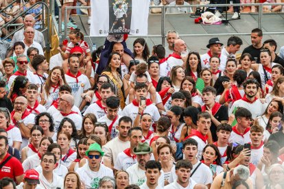 Imagen del inicio de las fiestas mayores de Burgos.