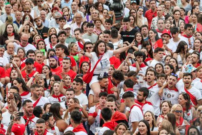 Imagen del inicio de las fiestas mayores de Burgos.