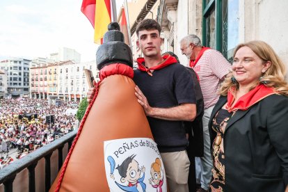 Imagen del inicio de las fiestas mayores de Burgos.