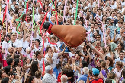 Imagen del inicio de las fiestas mayores de Burgos.