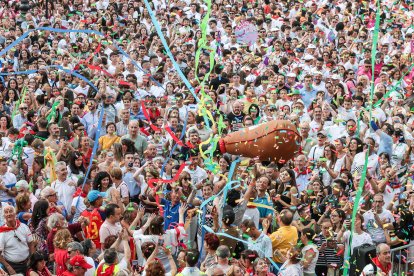 Imagen del inicio de las fiestas mayores de Burgos.
