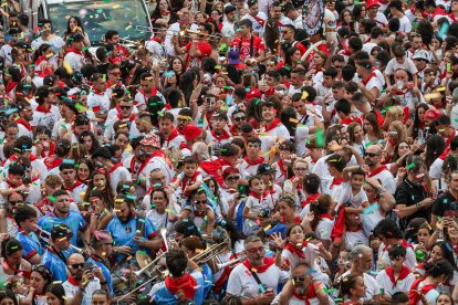 Imagen del inicio de las fiestas mayores de Burgos.
