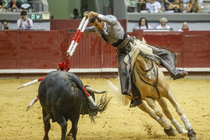 Sergio Galán, durante una de sus ejecuciones.