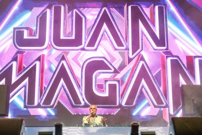 Imagen del concierto de Juan Magán.