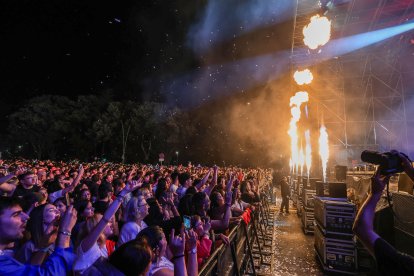 Imagen del concierto de Juan Magán.