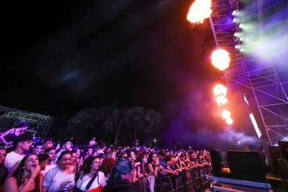 Imagen del concierto de Juan Magán.