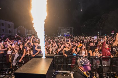 Imagen del concierto de Juan Magán.