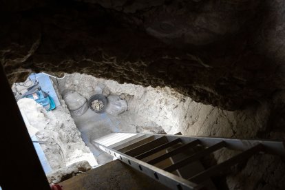 El pequeño espacio donde se ha entrado ya en el Pleistoceno y se deja atrás el Neolítico.