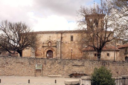Estampa de la iglesia de la Visitación de Nuestra Señora a Santa Isabel.