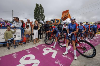 Imagen de la tercera etapa de la Vuelta a Burgos.