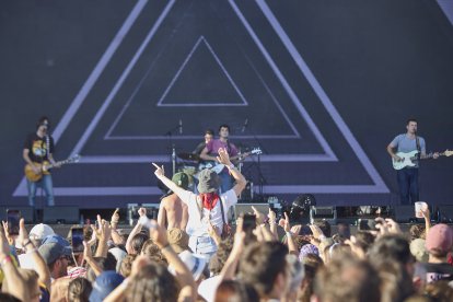 Imagen del segundo día del Sonorama.