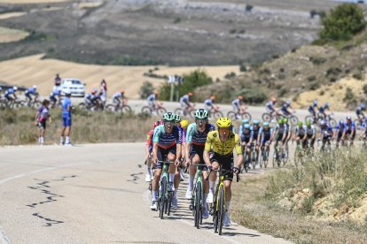 Imagen de la cuarta etapa de la Vuelta Burgos.