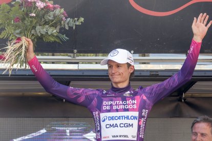 Imagen de la cuarta etapa de la Vuelta Burgos.