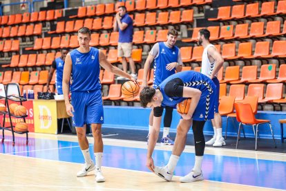 Imagen de la primera sesión de entrenamiento.