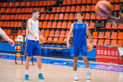 Imagen de la primera sesión de entrenamiento.