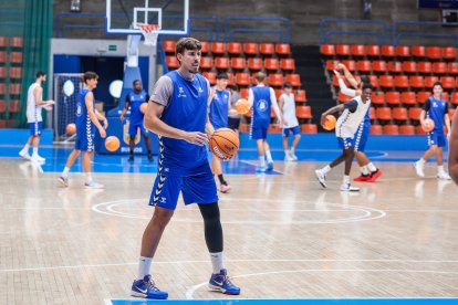 Imagen de la primera sesión de entrenamiento.