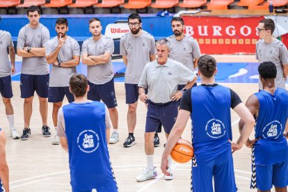 Imagen de la primera sesión de entrenamiento.