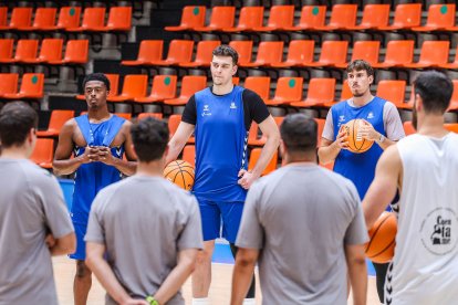 Imagen de la primera sesión de entrenamiento.