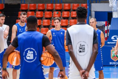 Imagen de la primera sesión de entrenamiento.