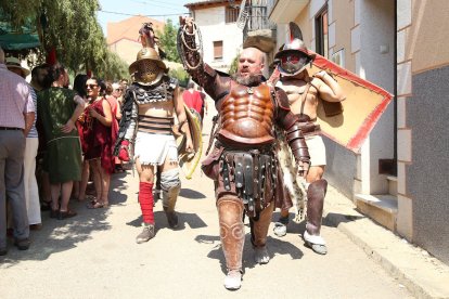Los gladiadores siempre causan sensación entre el público.