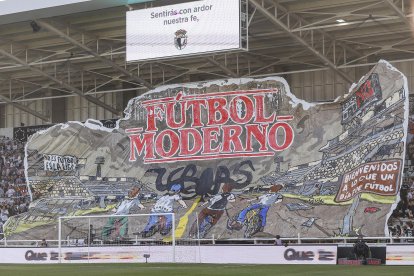 Imagen del partido entre el Burgos CF y la Real Sociedad B.