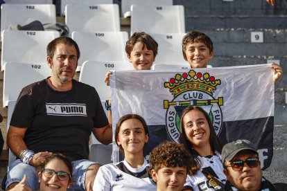 Imagen del partido entre el Burgos CF y la Real Sociedad B.