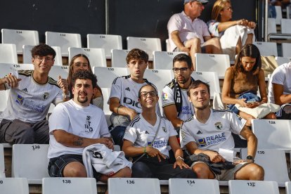 Imagen del partido entre el Burgos CF y la Real Sociedad B.