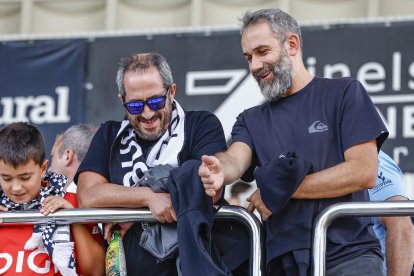 Imagen del partido entre el Burgos CF y la Real Sociedad B.