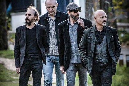 El grupo madrileño de rock Los Enemigos.