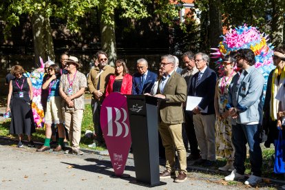 Rafael Barbero presentó una iniciativa pensada para celebrar el siglo de vida de la Fundación Caja de Burgos y pensada para durar