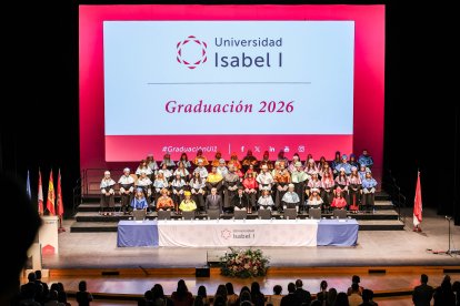 Graduación de la novena promoción de la Universidad Isabel I.