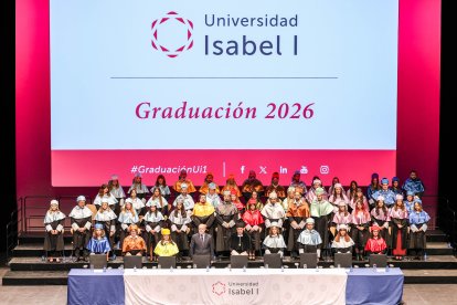 Graduación de la novena promoción de la Universidad Isabel I.