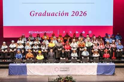 Graduación de la novena promoción de la Universidad Isabel I.