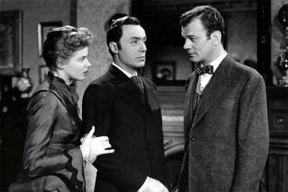Ingrid Bergman, Charles Boyer y Joseph Cotten.