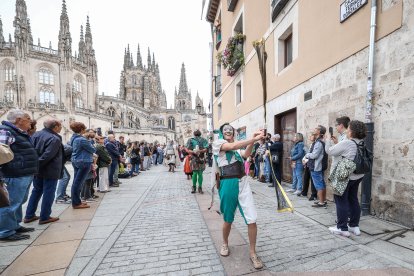 Instante del desfile y del pregón de la Semana Cidiana 2026.