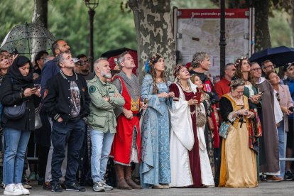 Instante del desfile y del pregón de la Semana Cidiana 2026.