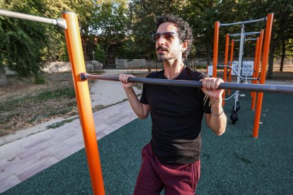 Miembros del club Campeadores entrenan en el Parral.