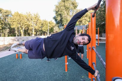 Miembros del club Campeadores entrenan en el Parral.