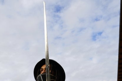 Recreación de la batalla de los Irmandiños en el Castillo de Ponferrada