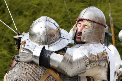 Recreación de la batalla de los Irmandiños en el Castillo de Ponferrada