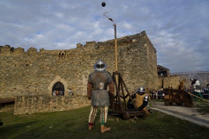 Recreación de la batalla de los Irmandiños en el Castillo de Ponferrada