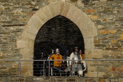 Recreación de la batalla de los Irmandiños en el Castillo de Ponferrada