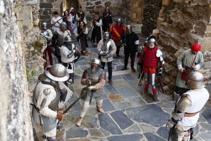 Recreación de la batalla de los Irmandiños en el Castillo de Ponferrada
