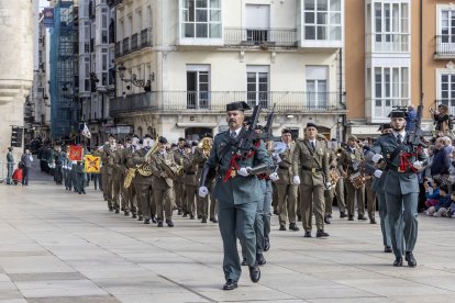 La Guardia Civil celebra el Día del Pilar en Burgos.