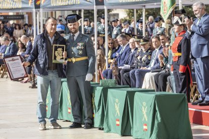 La Guardia Civil celebra el Día del Pilar en Burgos.
