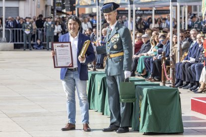 La Guardia Civil celebra el Día del Pilar en Burgos.
